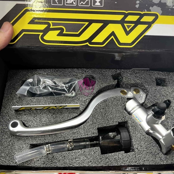 CÙM THẮNG FJN EX7 BÊN TRÁI - 14MM ( MÀU BẠC )
