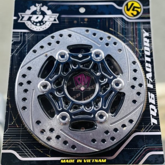 ĐĨA THẮNG TQ6 V5 SIZE 220MM ( MÀU ĐEN )